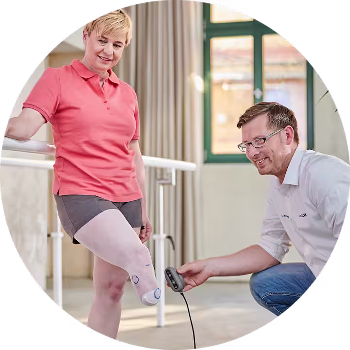 The Ottobock EasyScan handheld scanning system.