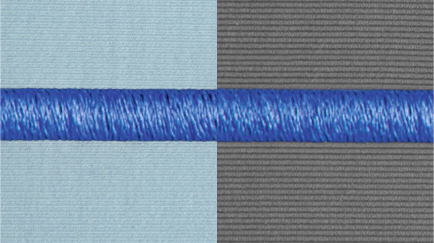 Královská modř - myactive - šev