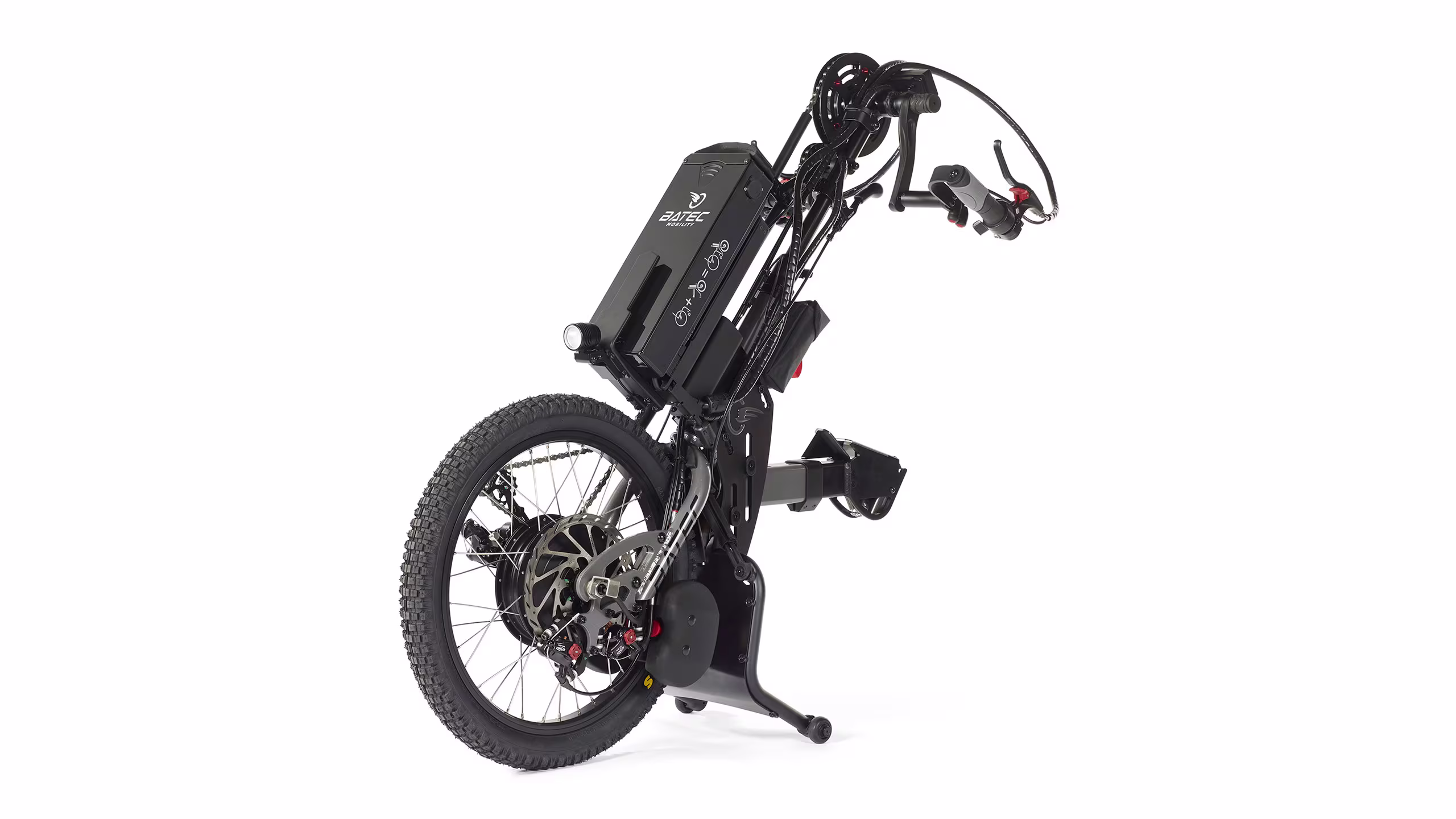 Vista di 3/4 anteriore del modello Batec Hibrid 2