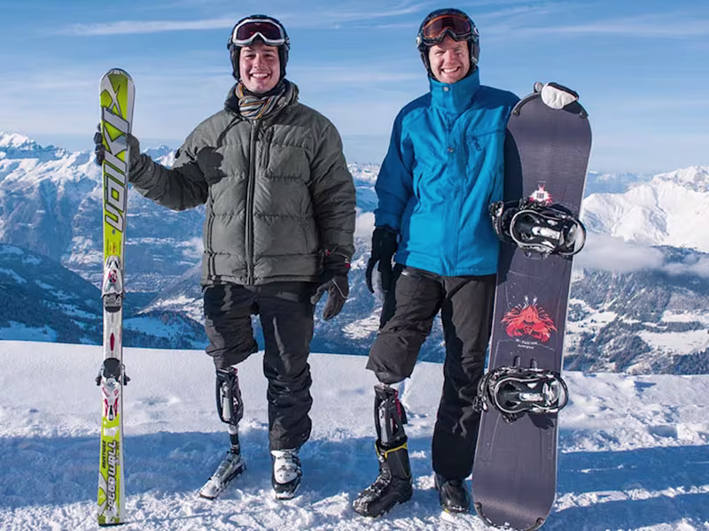 スポーツ義足 Procarveプロカーヴ 構造と仕組み ウィンタースポーツ/スキー/スノーボード/雪山