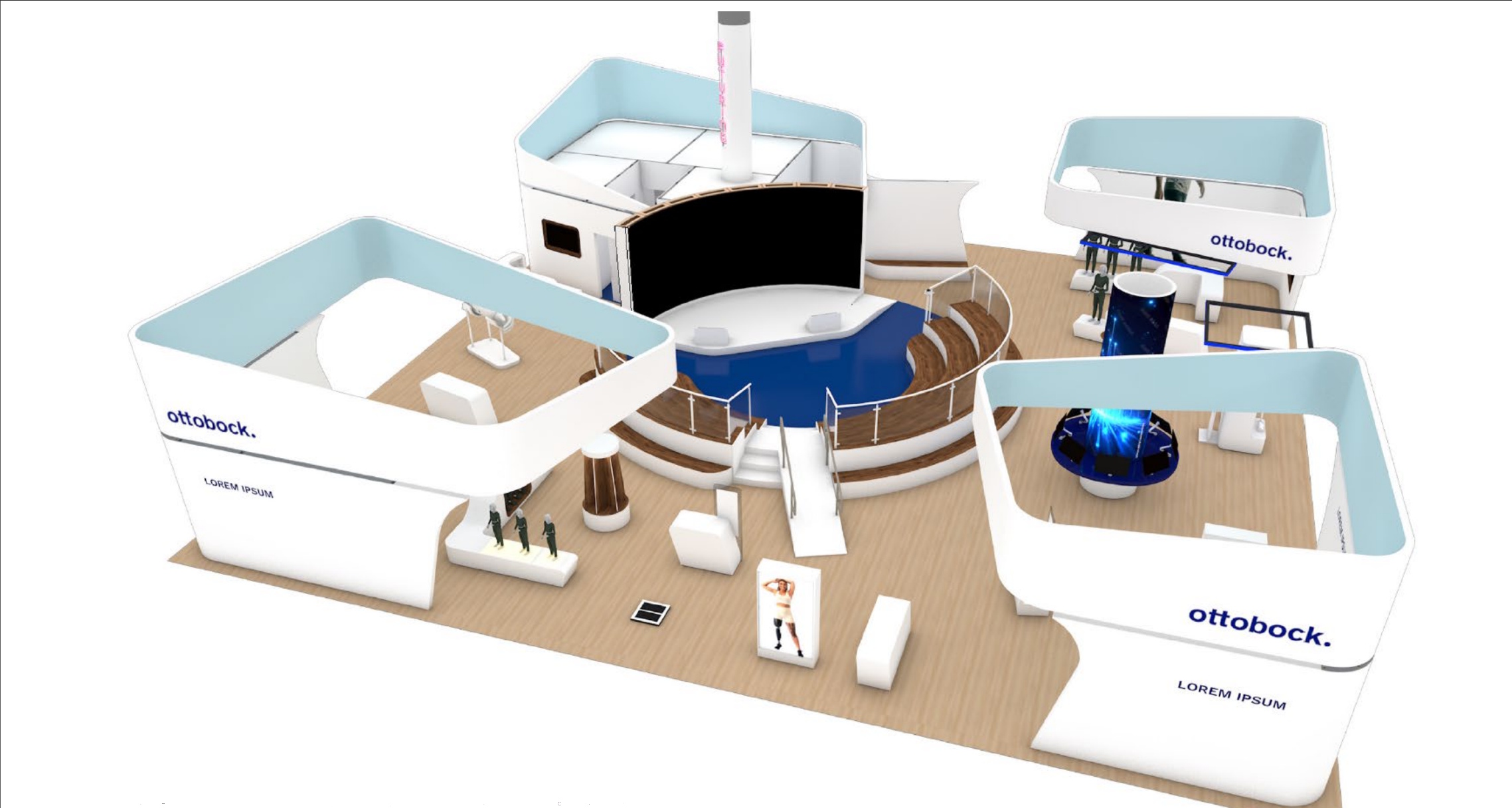 Ottobock Messestand OTWorld 2026