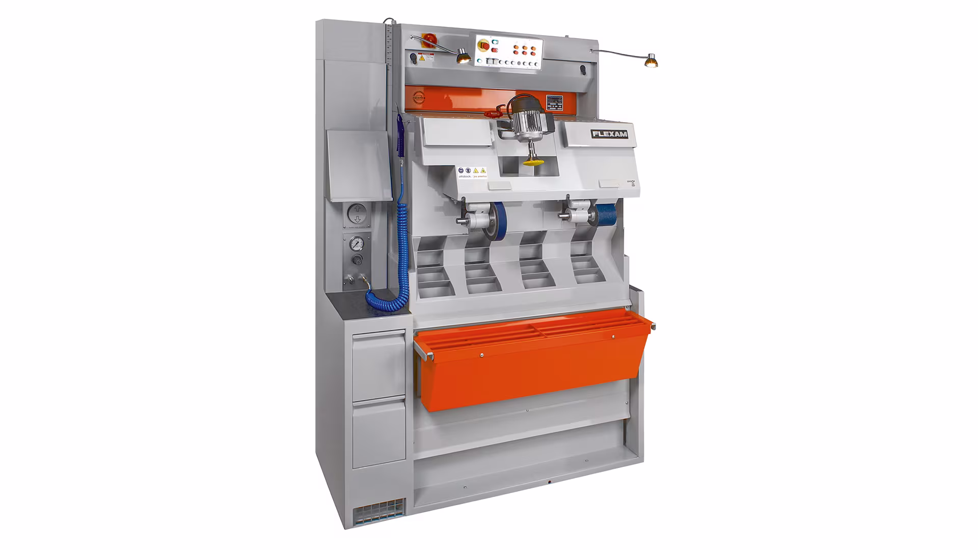 Die Flexam Compact SB Serie von Ottobock ist die perfekte Wahl, wenn die Werkstatt wenig Platz bietet und trotzdem qualitativ hochwertige orthopädische Schuhe gefertigt werden sollen. 