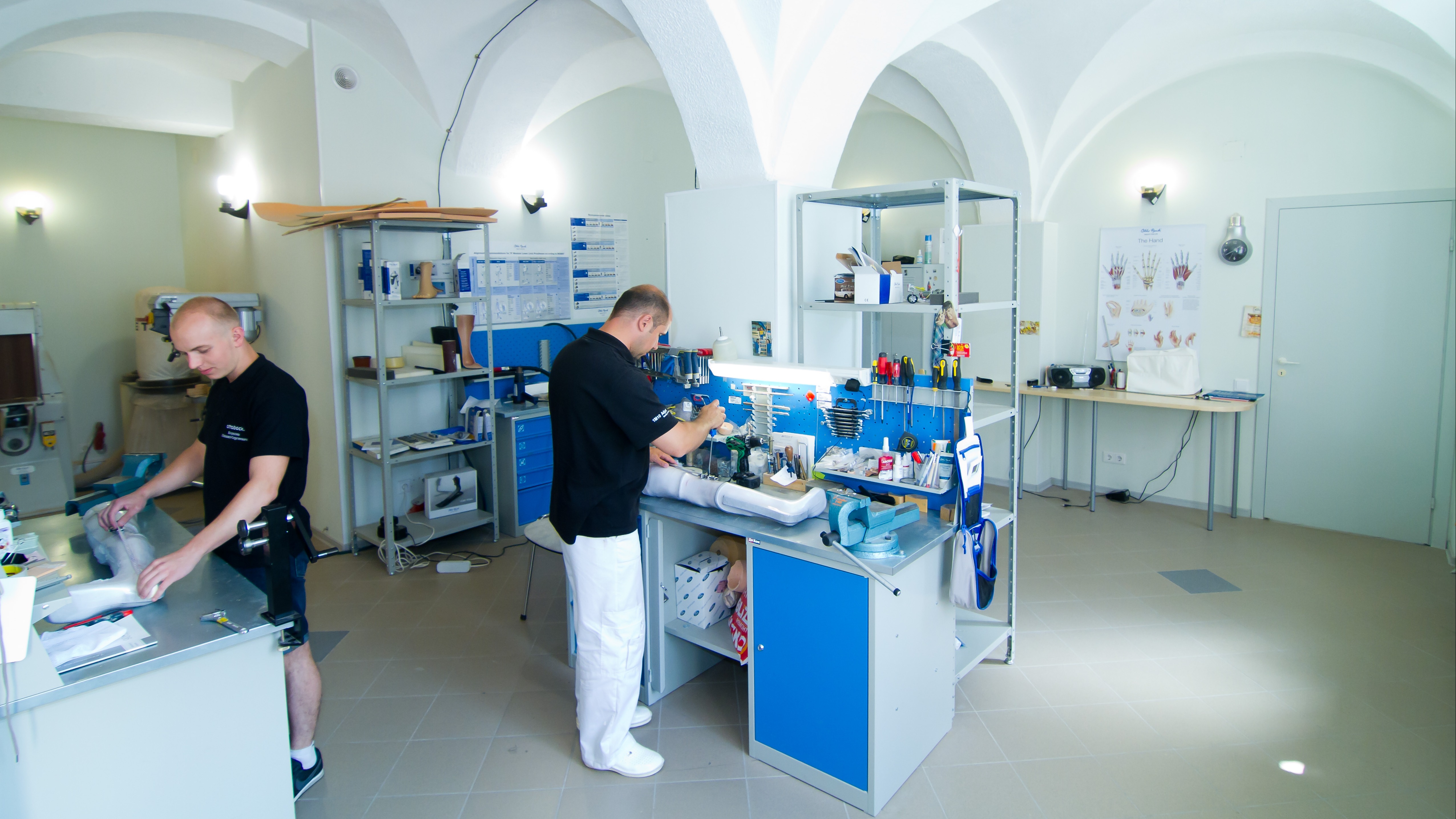 Мастерская Ottobock в Санкт-Петербурге.