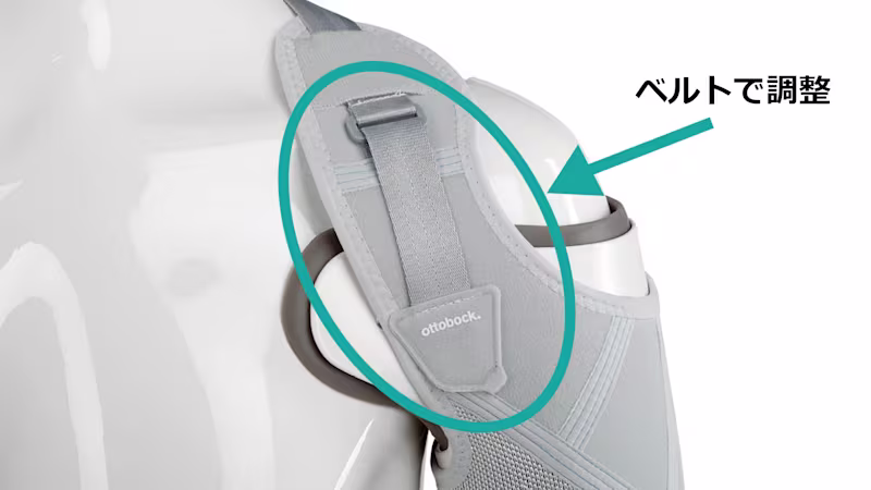 義手パーツ構造と仕組み 21A47ソフトハーネス 懸垂システム ビーズクッション 洗濯 衛生的