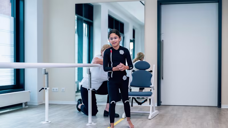 Ottobock exopulse suit for children with Cerebral Palsy (CP)