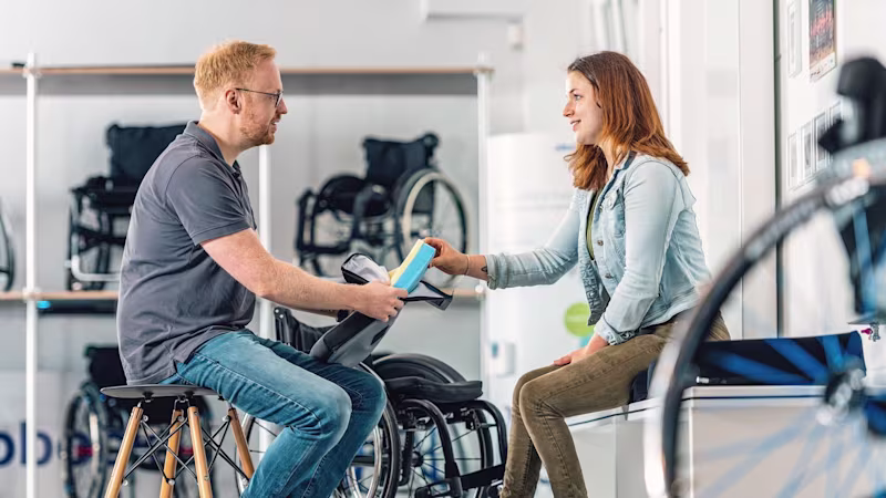 Rollstuhl Rollstuhlanpassung