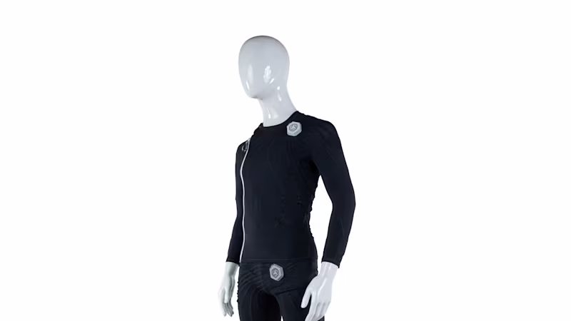 Ottobock Exopulse Mollii Suit on mannequin