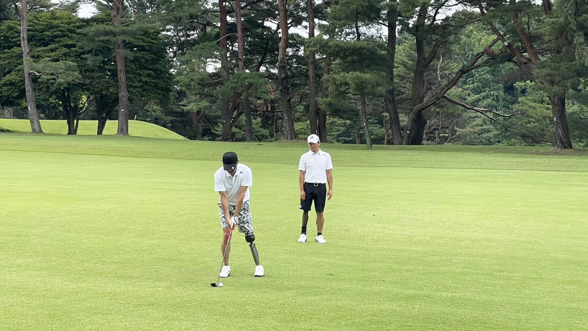 義足でゴルフ 2024