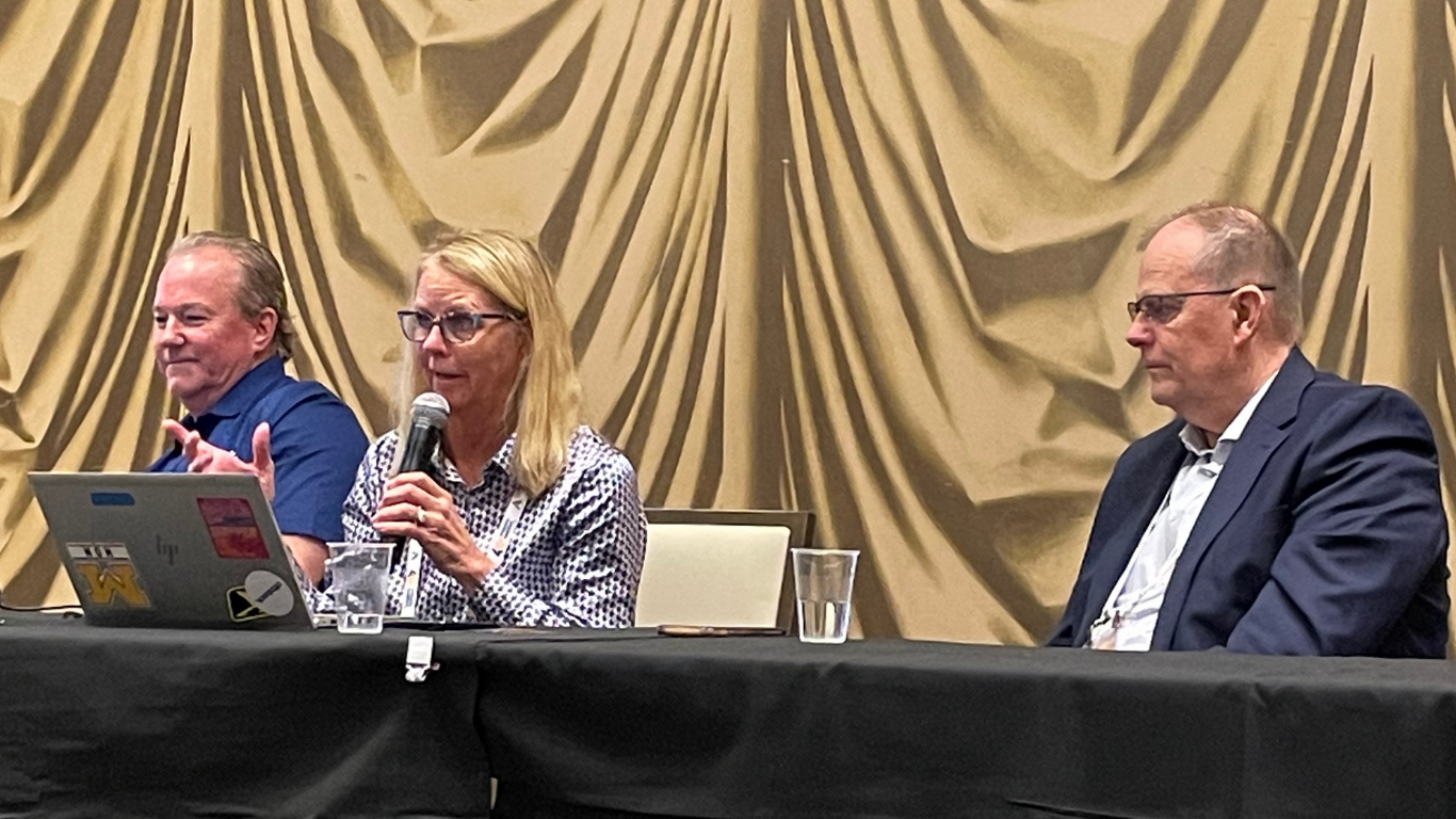 Kimberly Hanson, Senior Director of Reimbursement for Ottobock North America, Dr. Andreas Kannenberg, Executive Medical Director for Ottobock North America, and Aaron Holm, Head of Consumer Engagement for Ottobock North America 