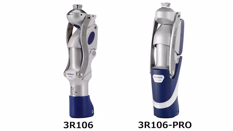 義足 3R106/3R106-PRO 多軸空圧膝継手 速度追随