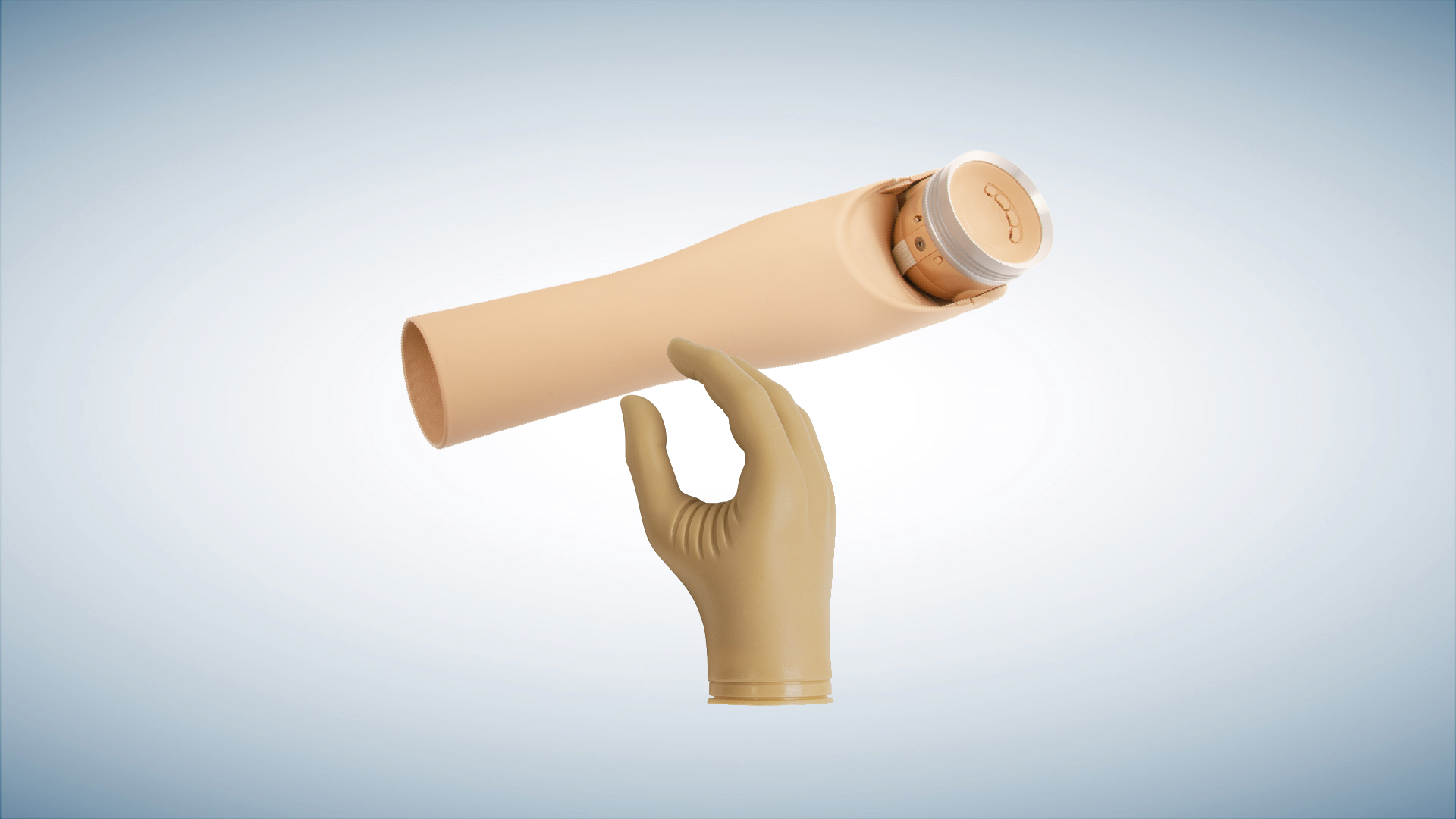 Ottobock ErgoArm with System Electric Hand Digital Twin