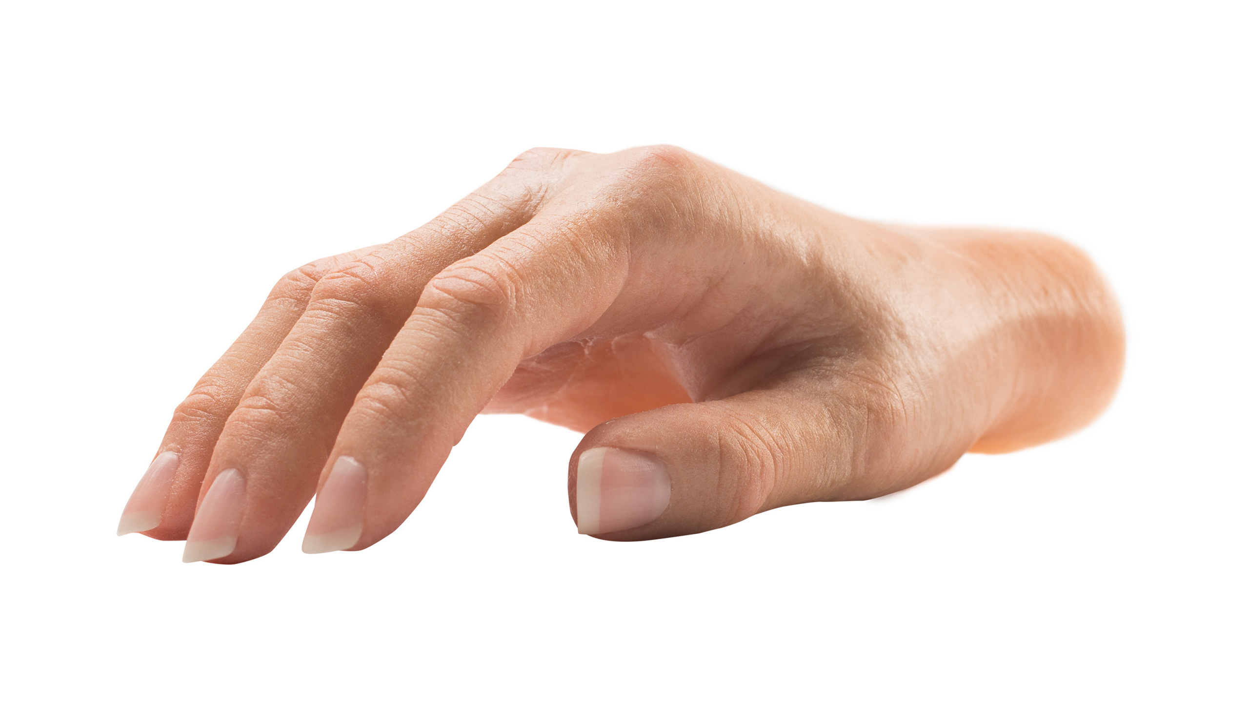 Protesi parziali di mano e dita in silicone