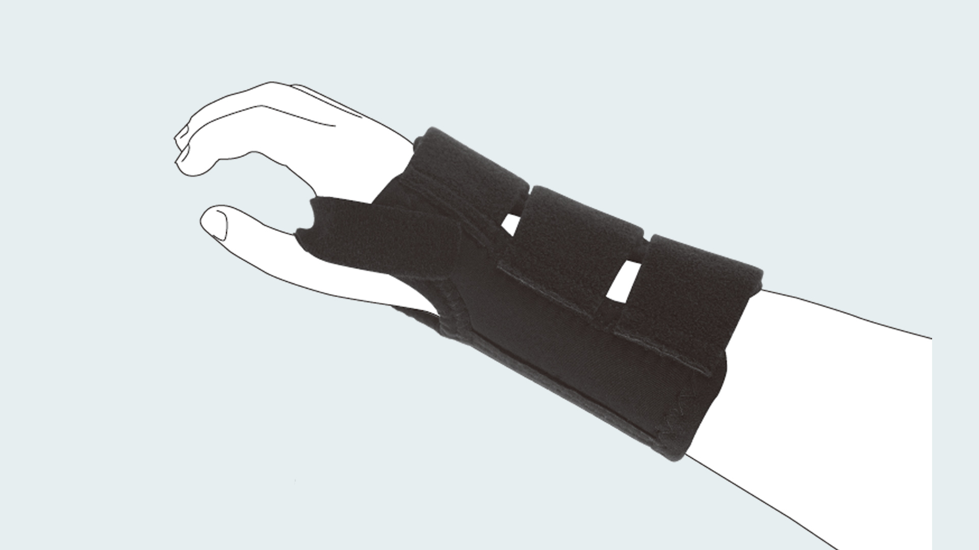 小児用の手関節装具 マニュジュニア