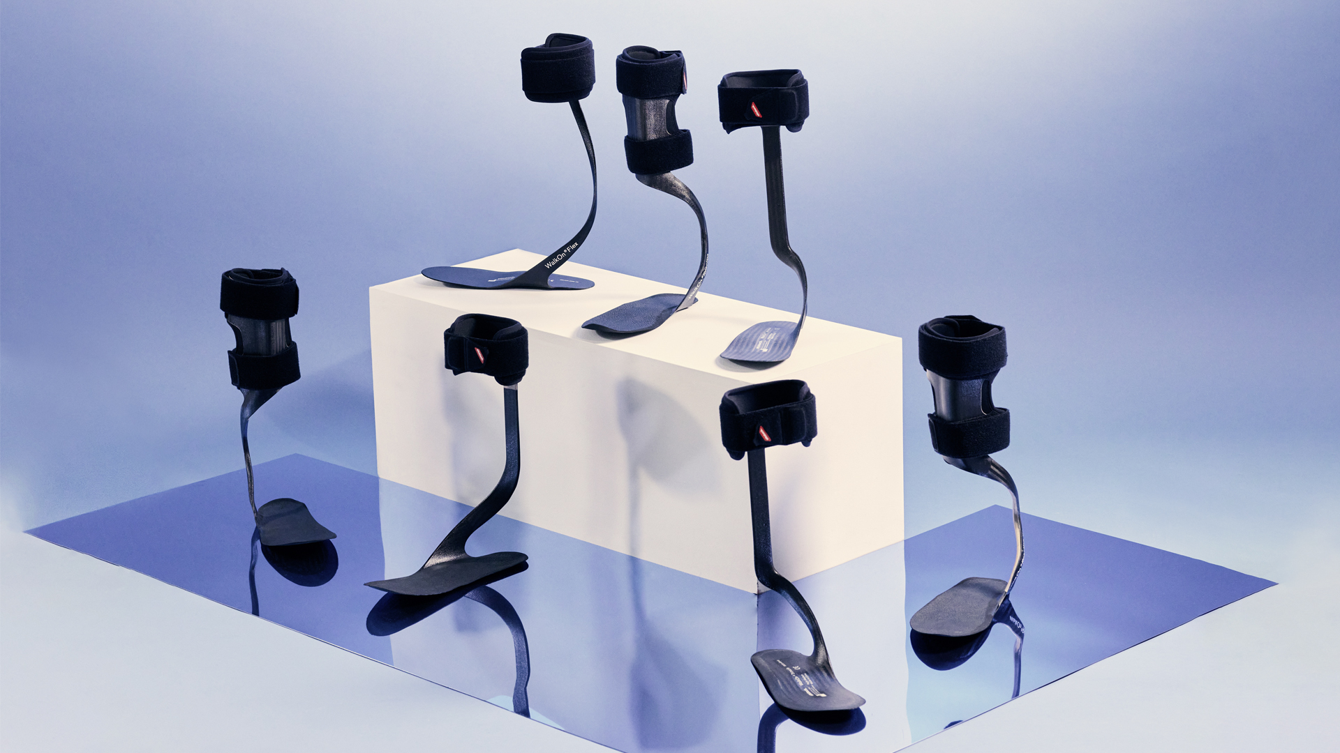 The WalkOn product range – ankle-foot orthoses for drop foot.