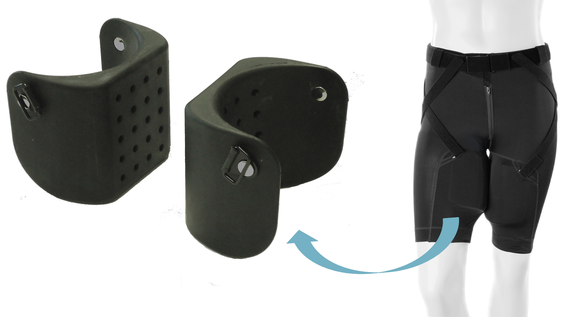 股関節　装具　内転制限　はさみ足　コサ アクティブ/コサ ジュニア