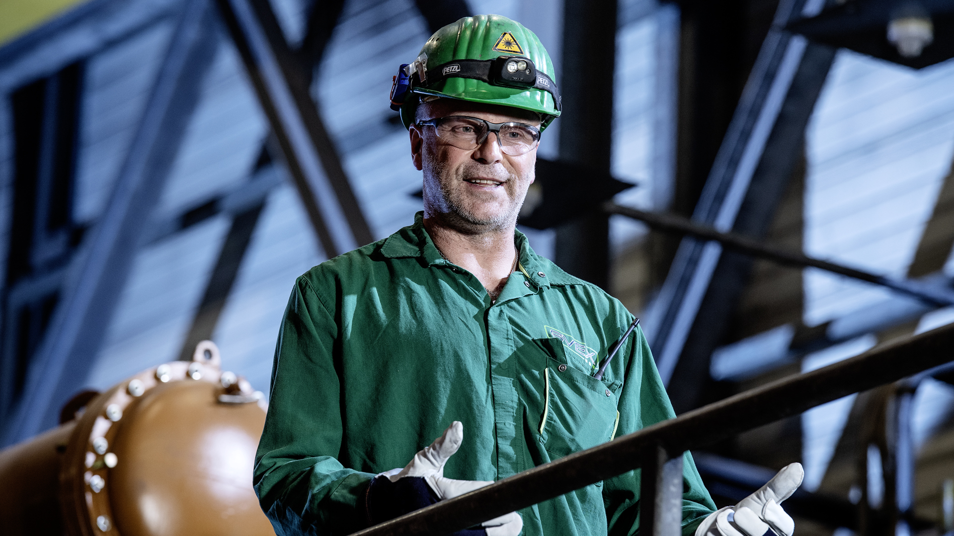 Genium-Anwender Axel in seinem Beruf