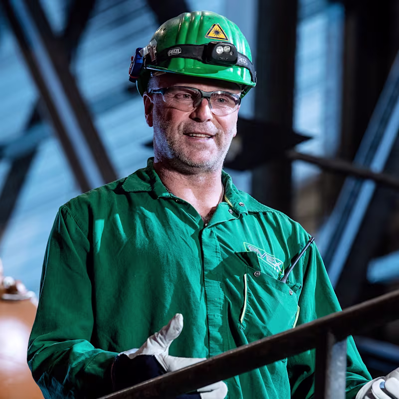 Genium-Anwender Axel in seinem Beruf