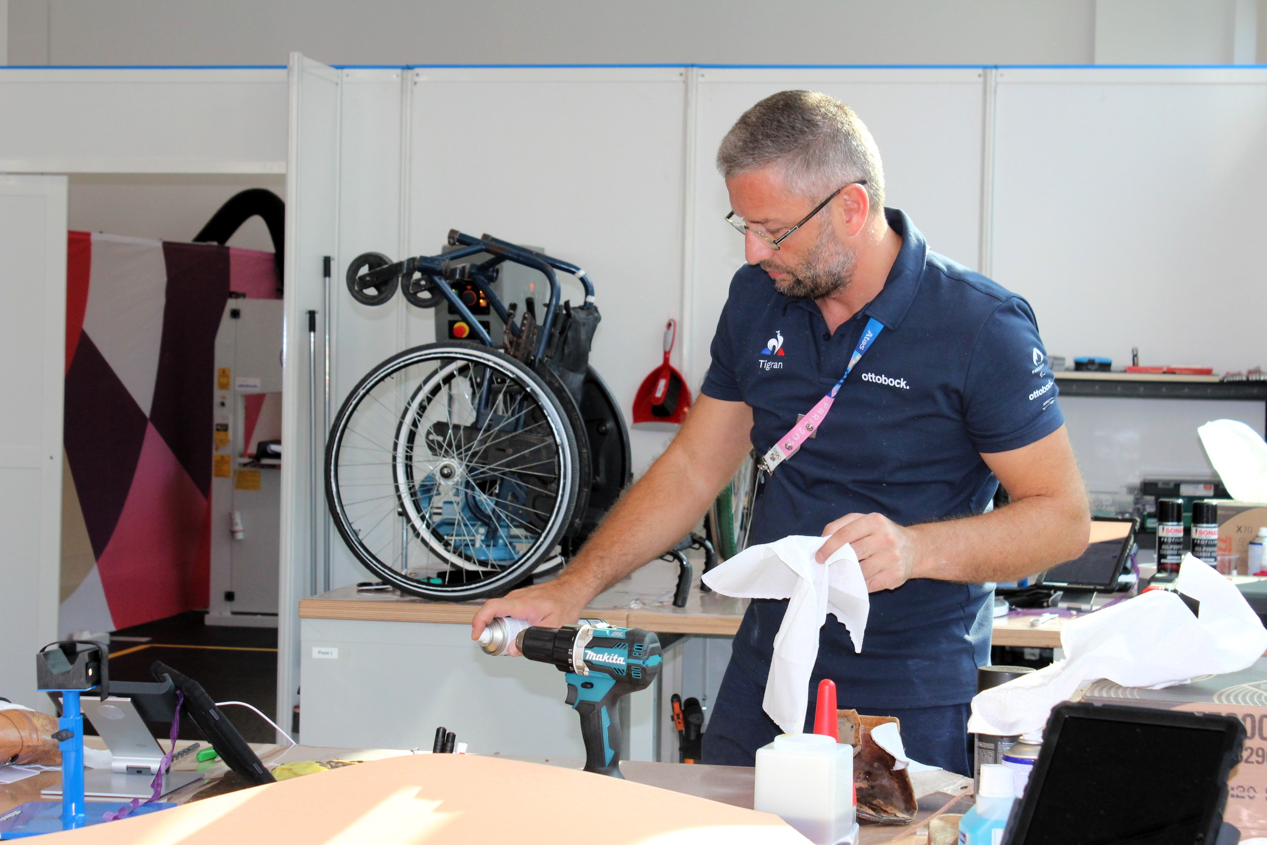 (c) Ottobock I Technical Service I Paris 2024 Paralympic Games I 4