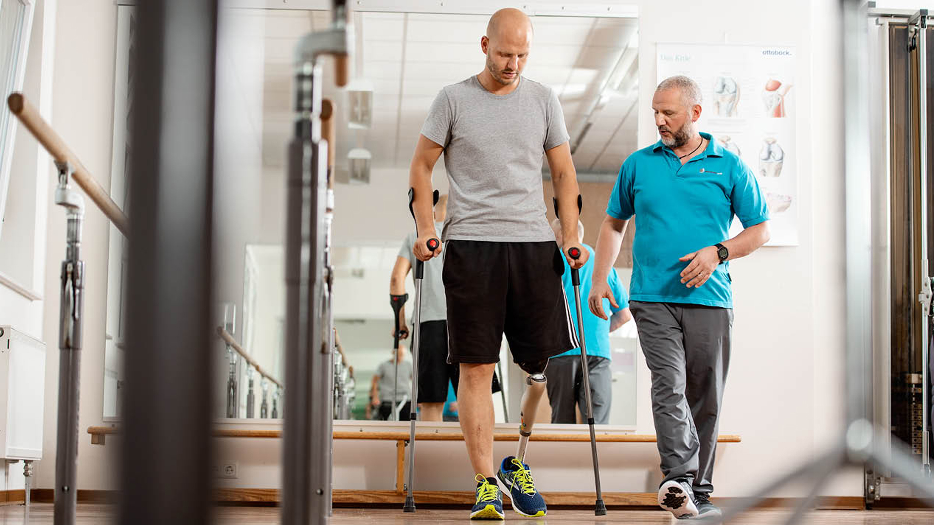 コンピューター制御膝継手 Kenevo リハビリテーション14