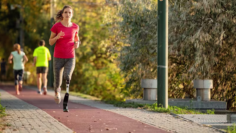 スポーツ義足1E91 ジョギング