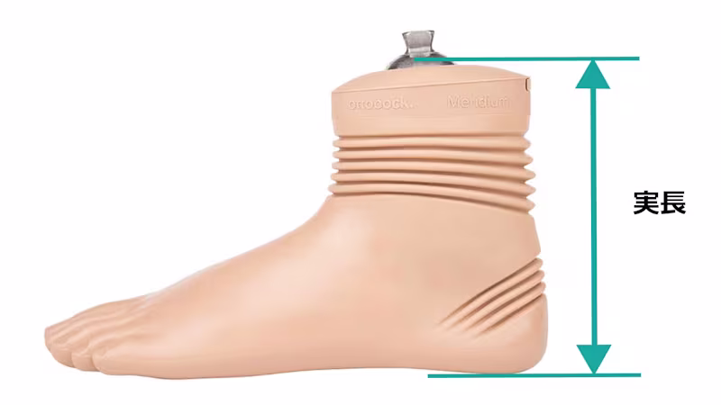 義足 コンピューター制御足部 Meridiumメリディウム