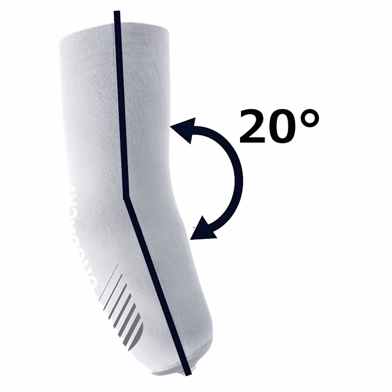 義足ライナー 6Y78下腿用3Dシリコーン抗菌加工 ピン懸垂 20度屈曲角度 骨突起クッション