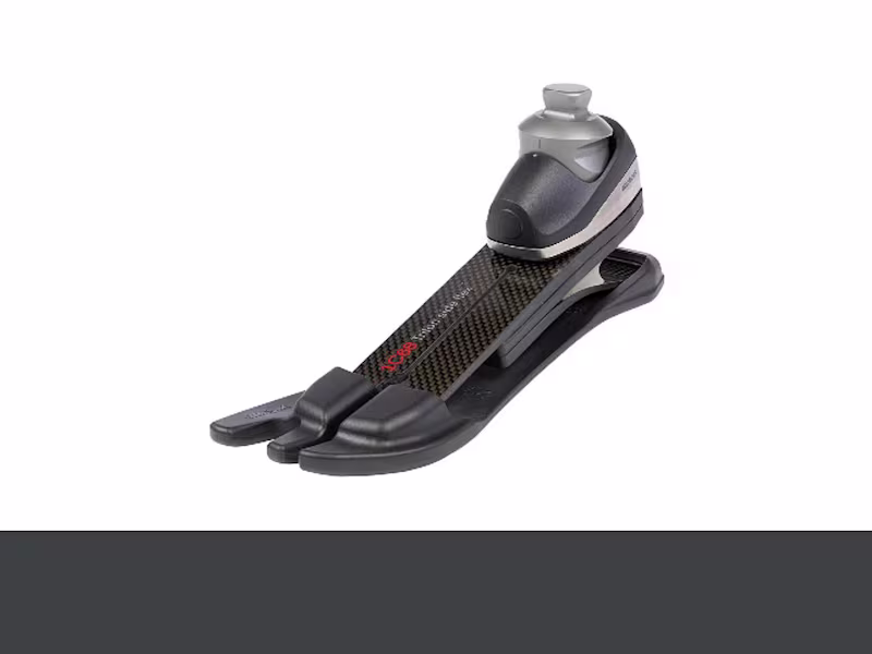 義足足部1C68トリトンサイドフレックス カーボン構造 横傾斜の吸収