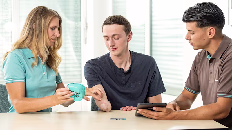 Bild Arbeiten mit Myo Plus Kerstin