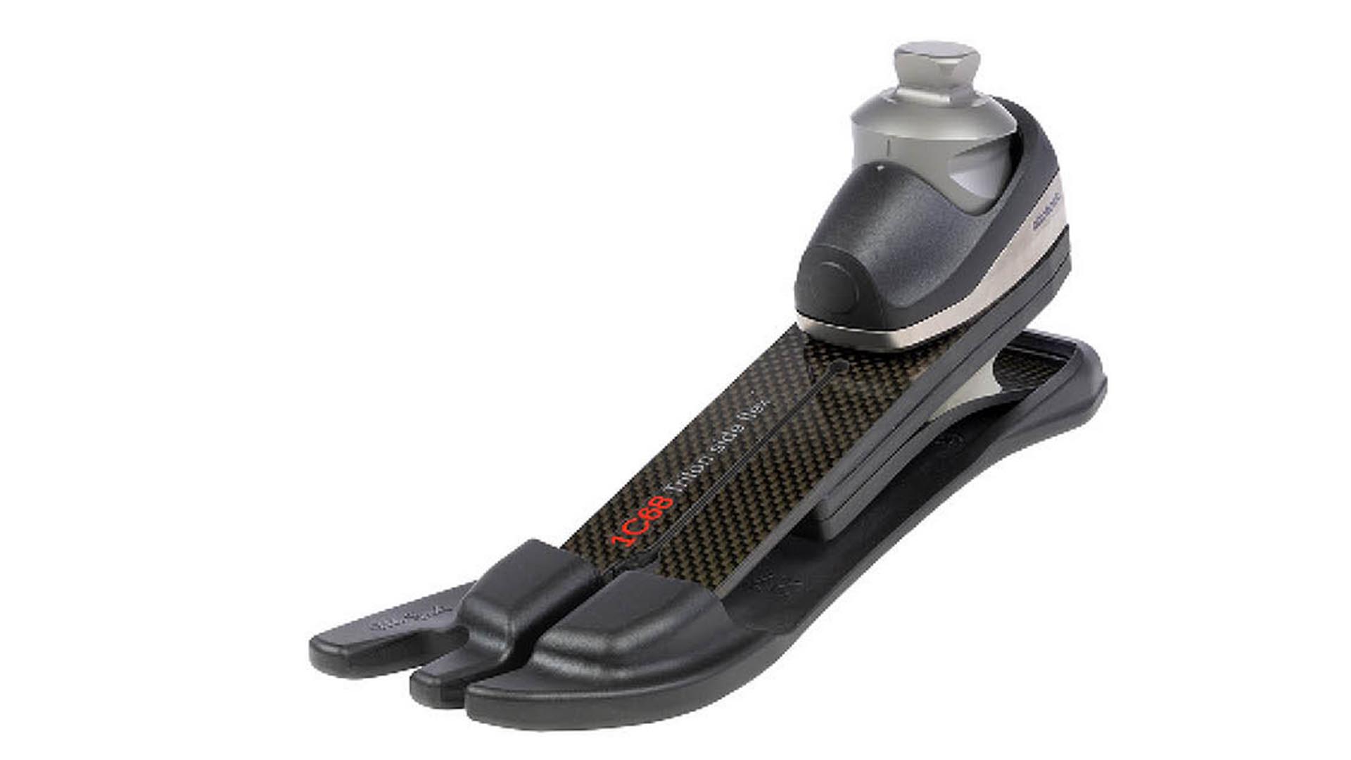 義足足部1C68トリトンサイドフレックス カーボン構造 横傾斜の吸収