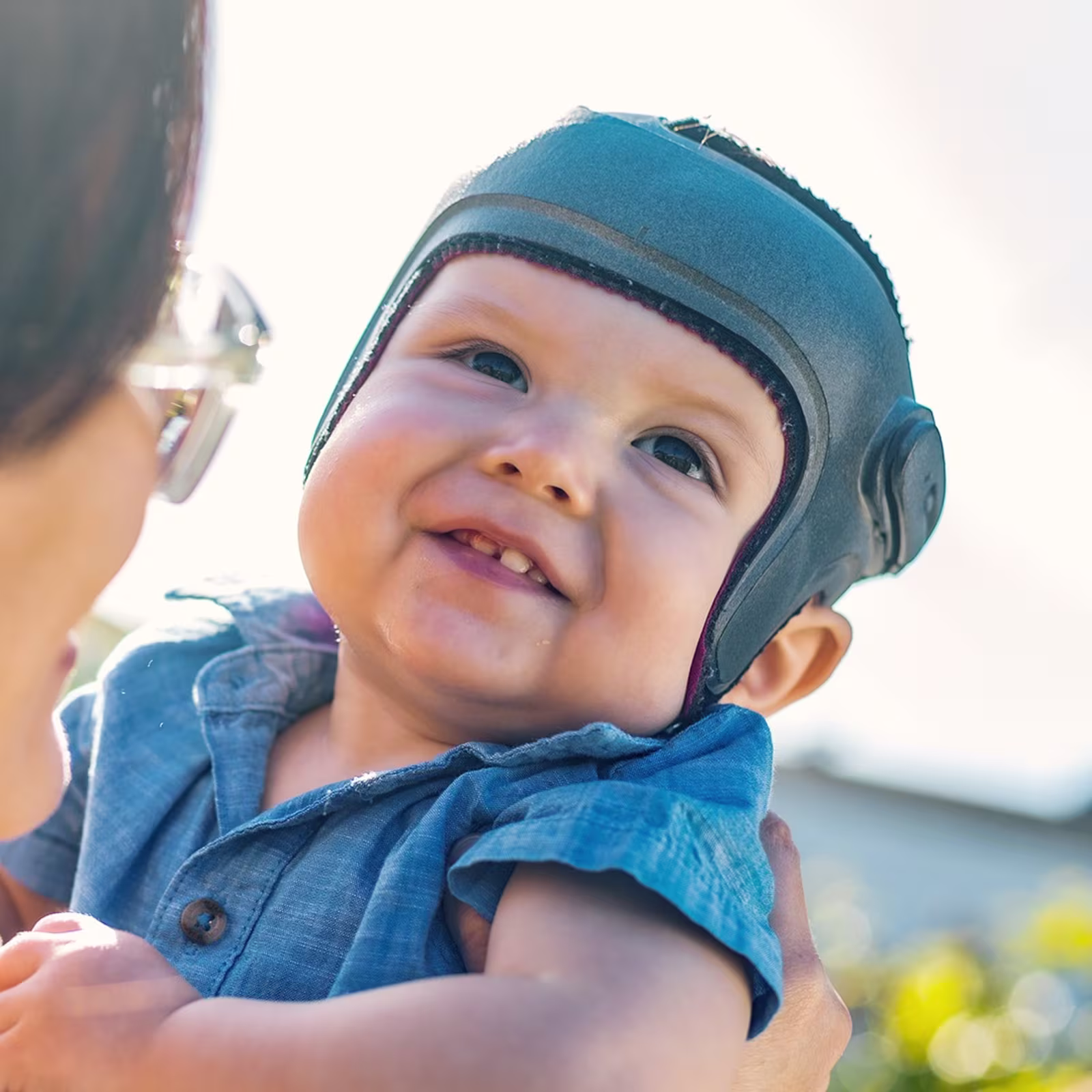 Harrison mit Ottobock MyCRO Band Helm