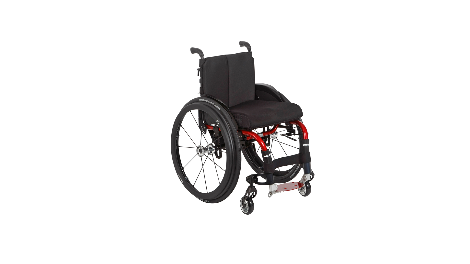 Ottobock Ventus wheelchair cropped in front of a white background