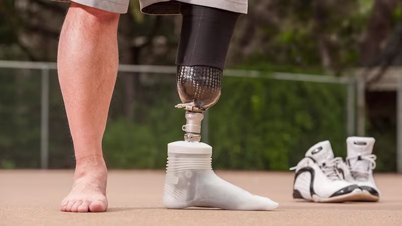 義足 コンピューター制御足部 Meridiumメリディウム 差高調整