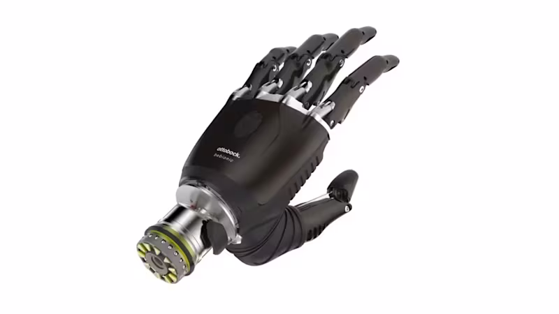 Ottobock bebionic hand.