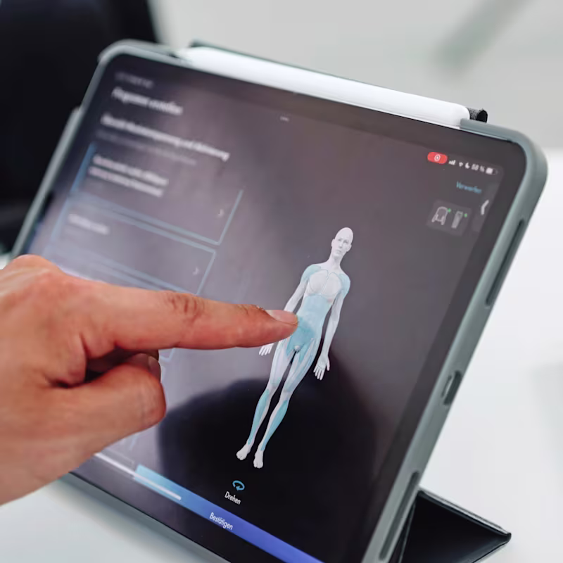 Aplikacja mobilna do konfiguracji protezy nogi