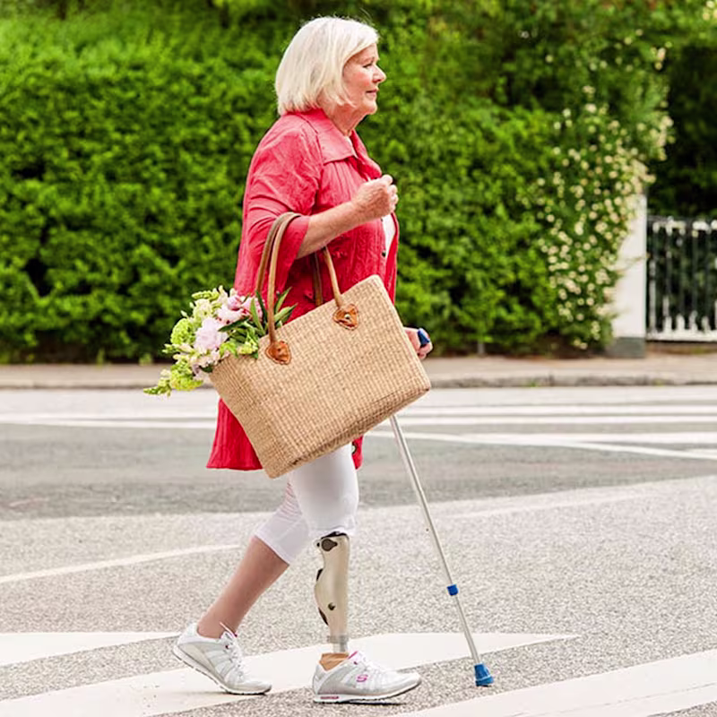 義足コンピューター制御膝継手Kenevoケネボ 歩行モードB+