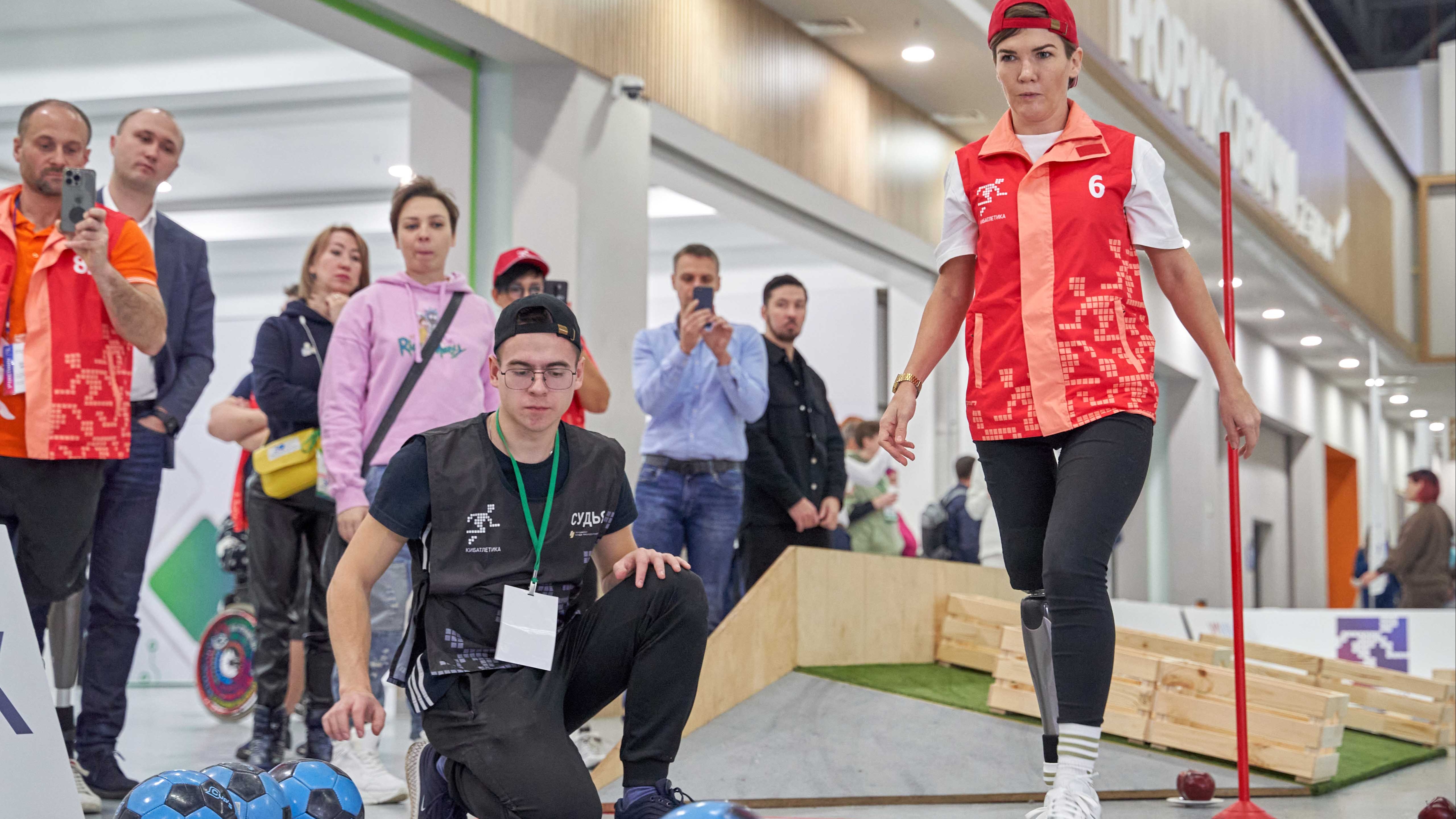 Ирина Скачкова пробивает «Пенальти» на Первенстве России по Кибатлетике 2022