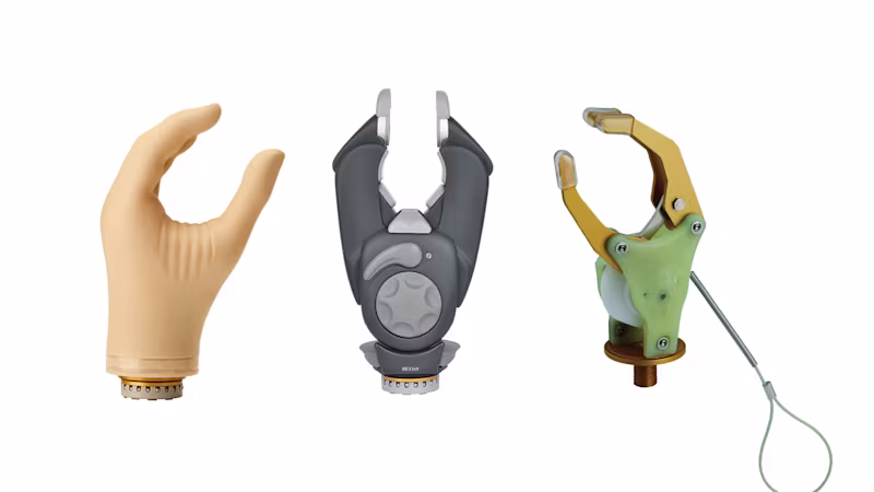 義手の構造と仕組み 構成パーツ手先具 ハンド/フック/グライファー/能動ハンド/パッシブハンド