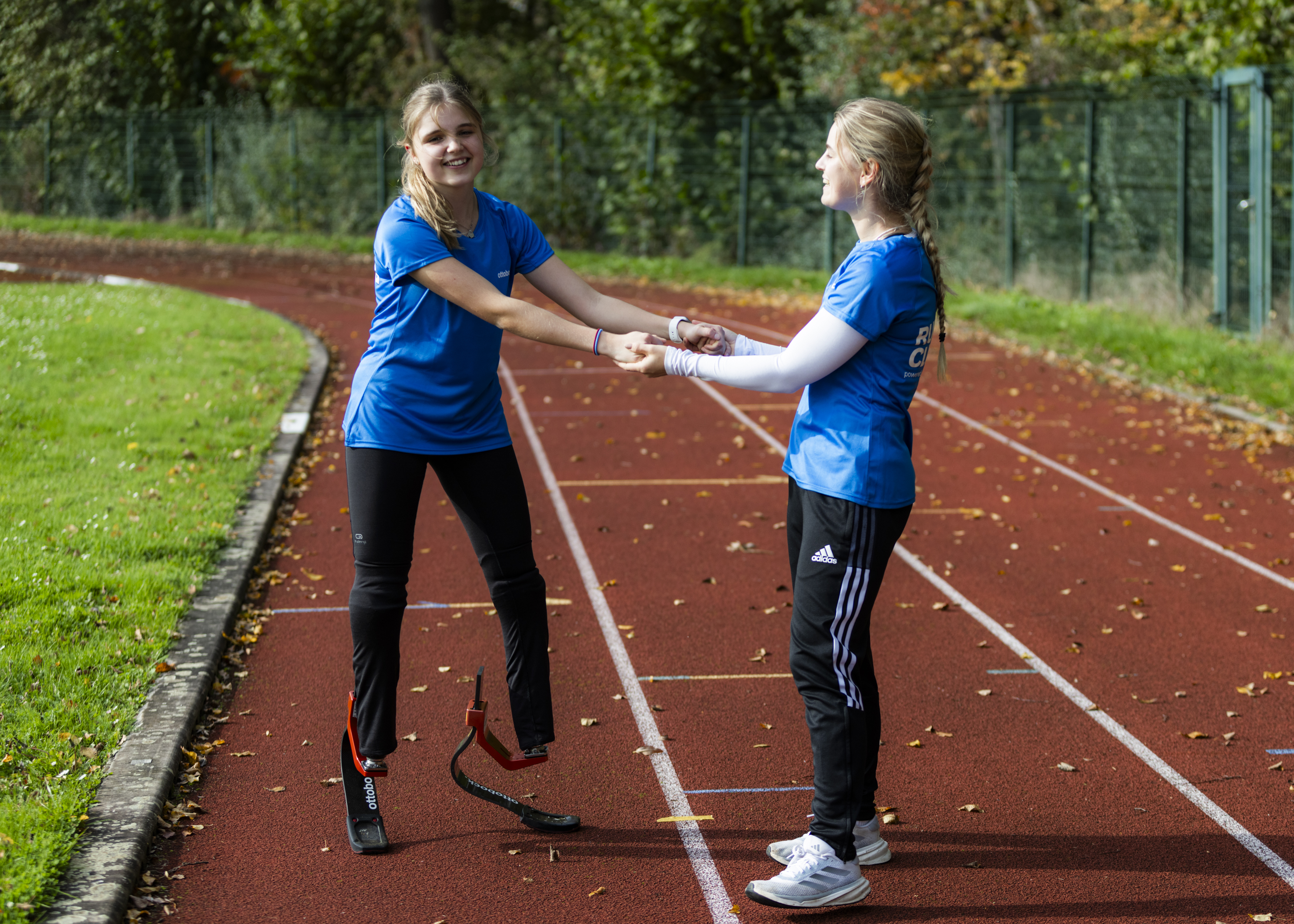 Persönlicher Austausch bei der Running Clinic