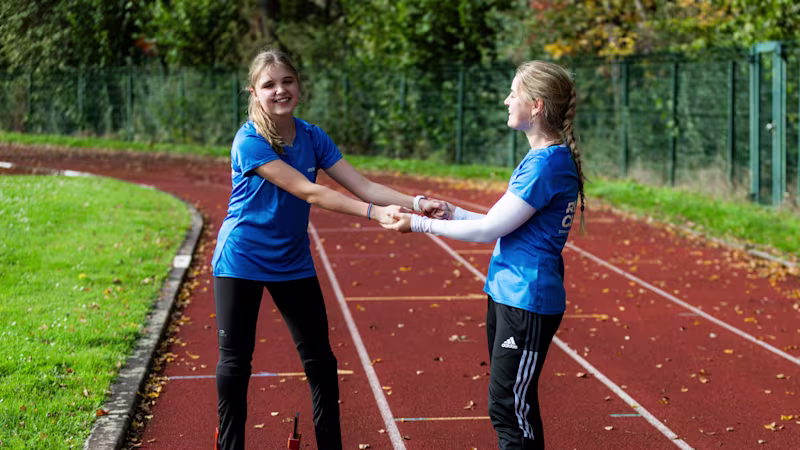 Persönlicher Austausch bei der Running Clinic