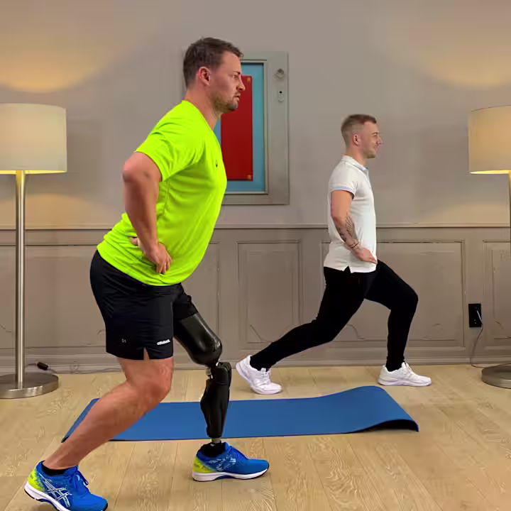 義足 フィットネスワークアウト 下肢