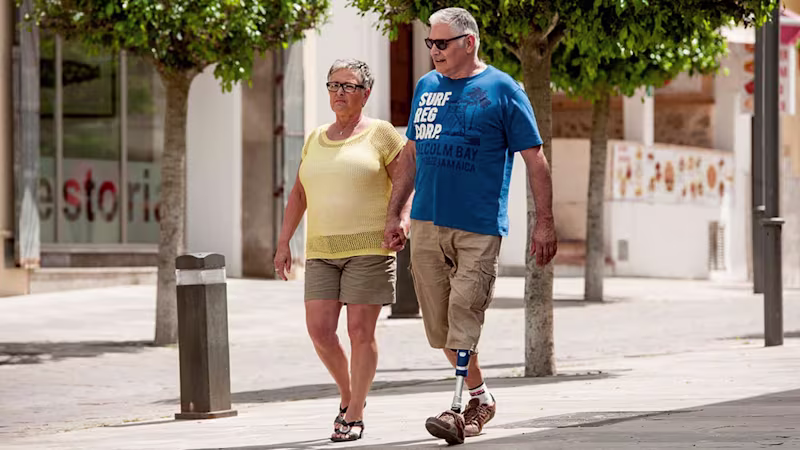 義足 3R106/3R106-PRO 空圧シリンダー搭載の膝継手 速度追随性に優れている