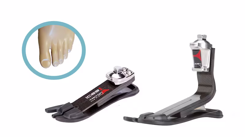 義足足部 トリトン高活動ユーザー向けカーボン足部 走行まで可能1C61/1C62/1C63/1C64/1C68