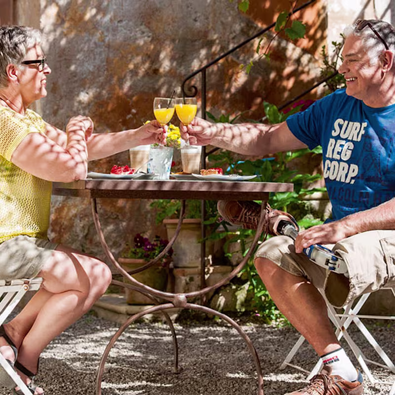 義足 3R106/3R106-PRO 多軸空圧膝継手 速度追随