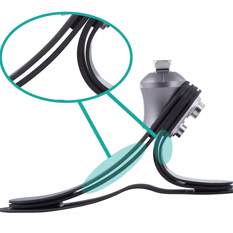 義足足部 1C30トライアス カーボン構造と仕組み 防水