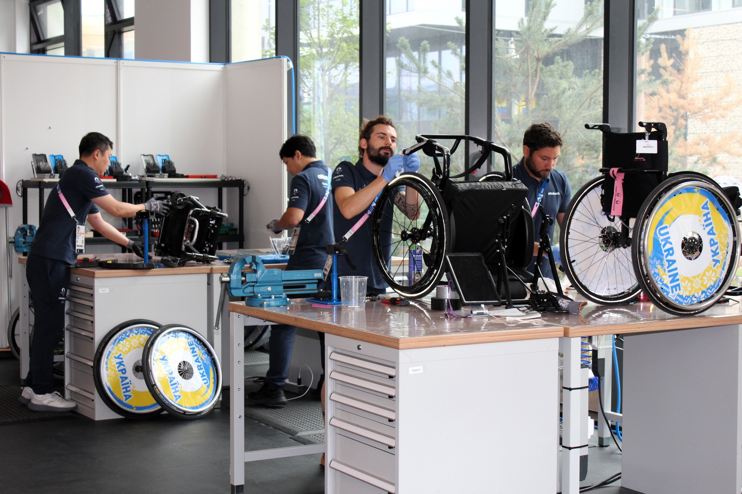 (c) Ottobock I Technical Service I Paris 2024 Paralympic Games I 10