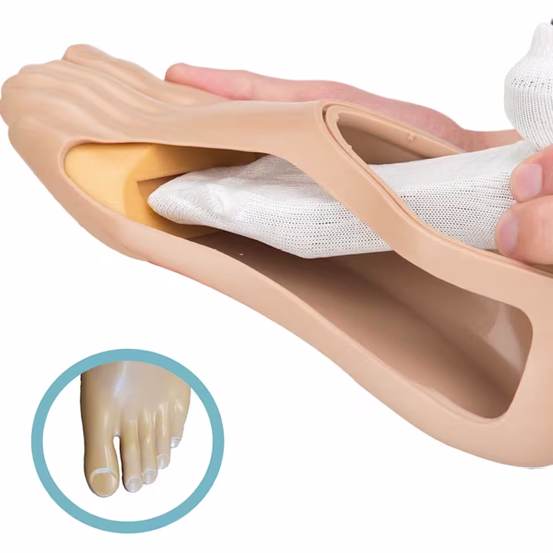 義足足部 1C10テリオン 低活動向け低床カーボン足部 指股