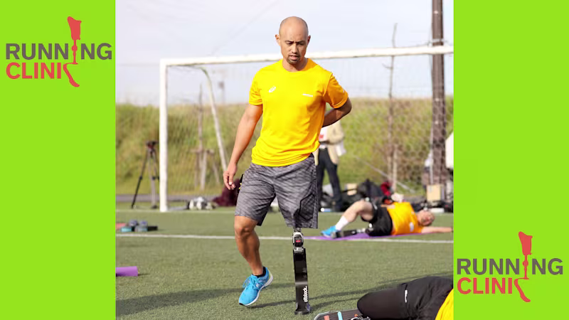ランニングクリニックコーチ 山本篤選手