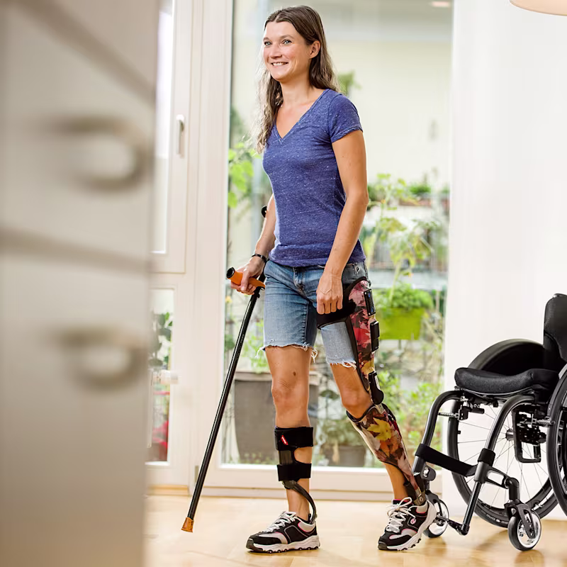 CPOs discussing the modeling of the 3D-designed MyFit TT socket