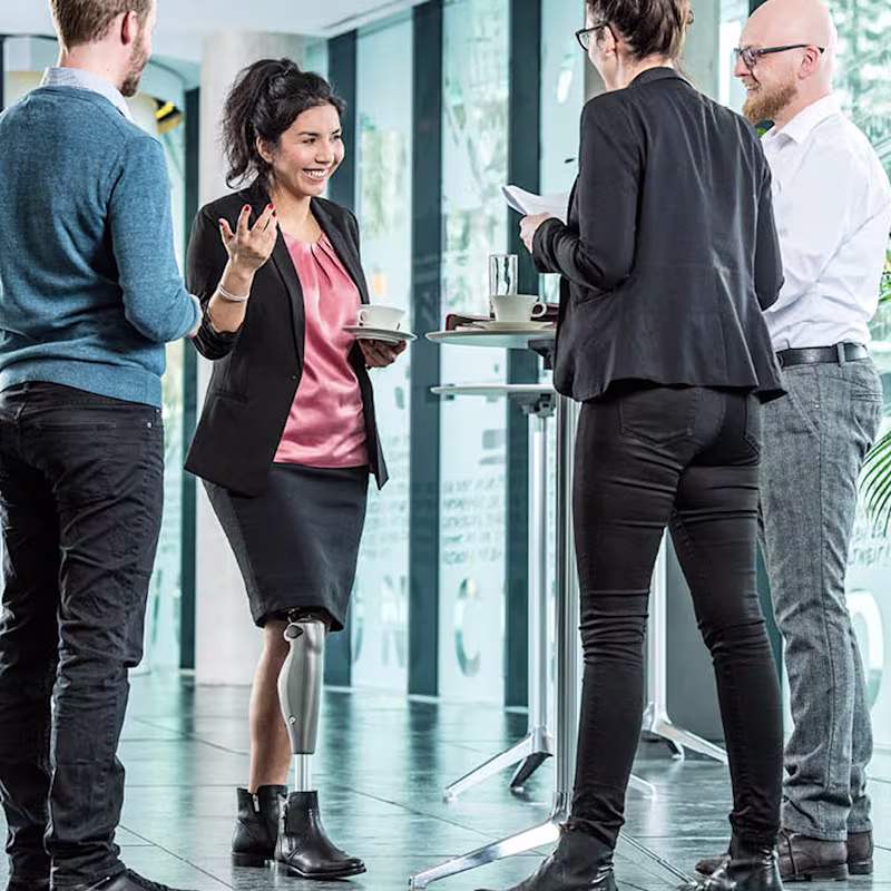 義足コンピューター制御膝継手C-Leg4 立位安定