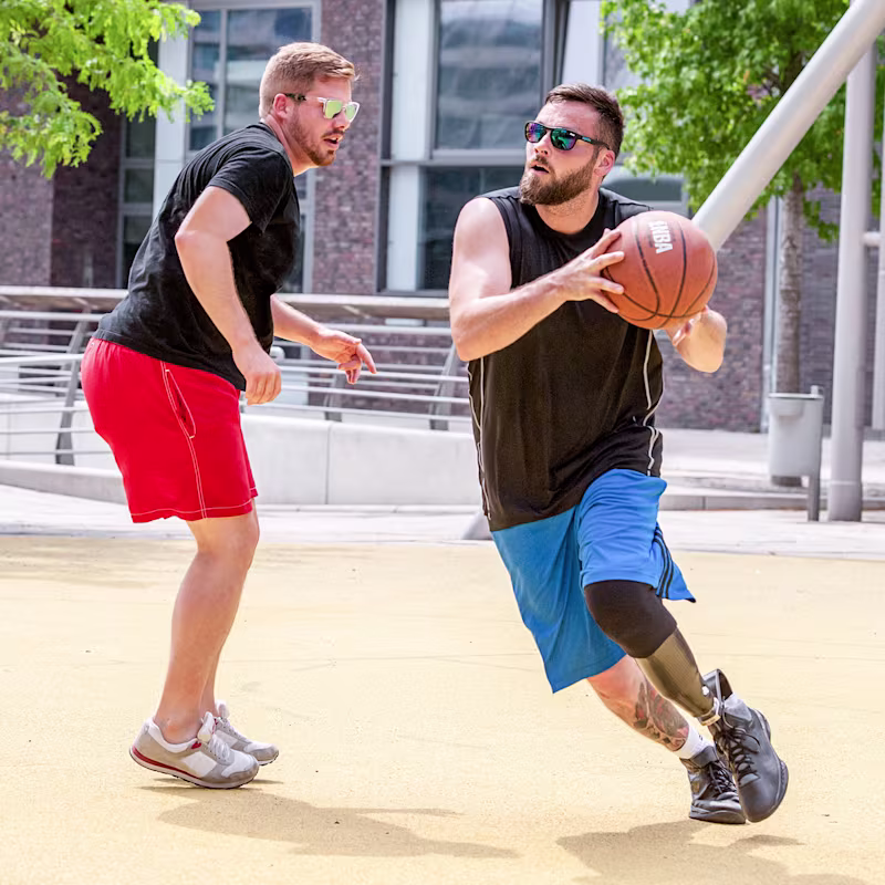 Protesi per sport di squadra